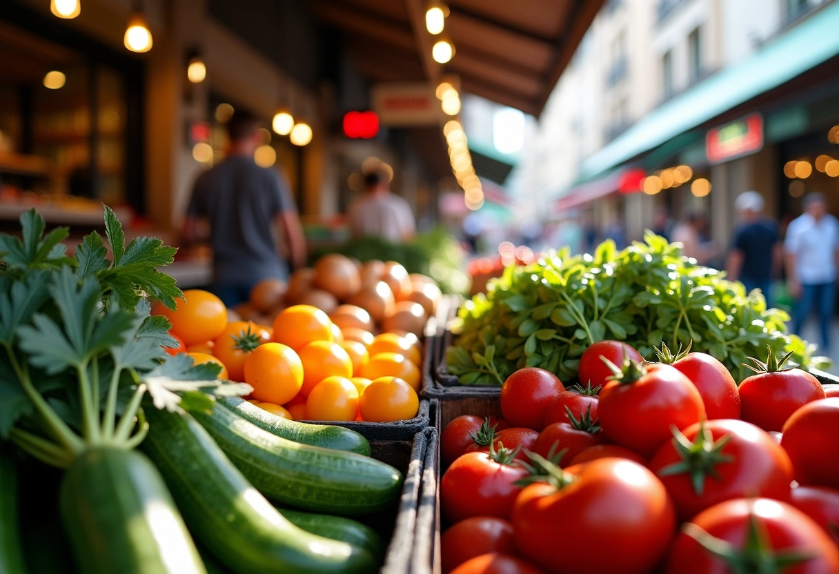 marché alimentaire