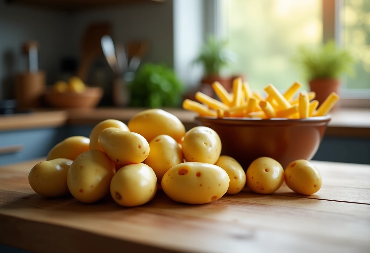 pommes de terre frites